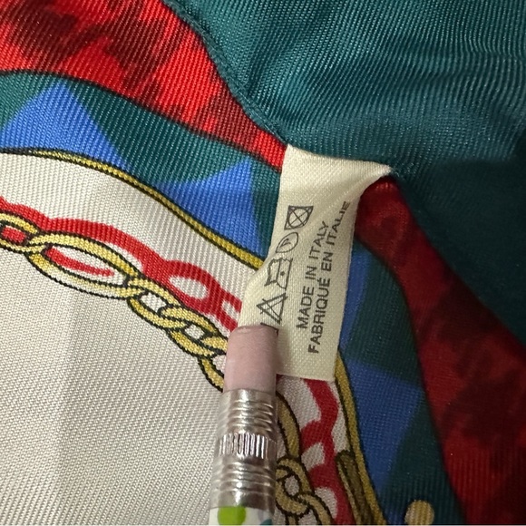 Vintage Italian Made Scarf Rare - Picture 4 of 4